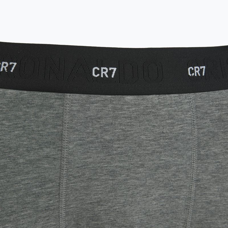 Men's CR7 Bamboo Trunk FSC boxer shorts 3 pairs black/dark grey/grey 7