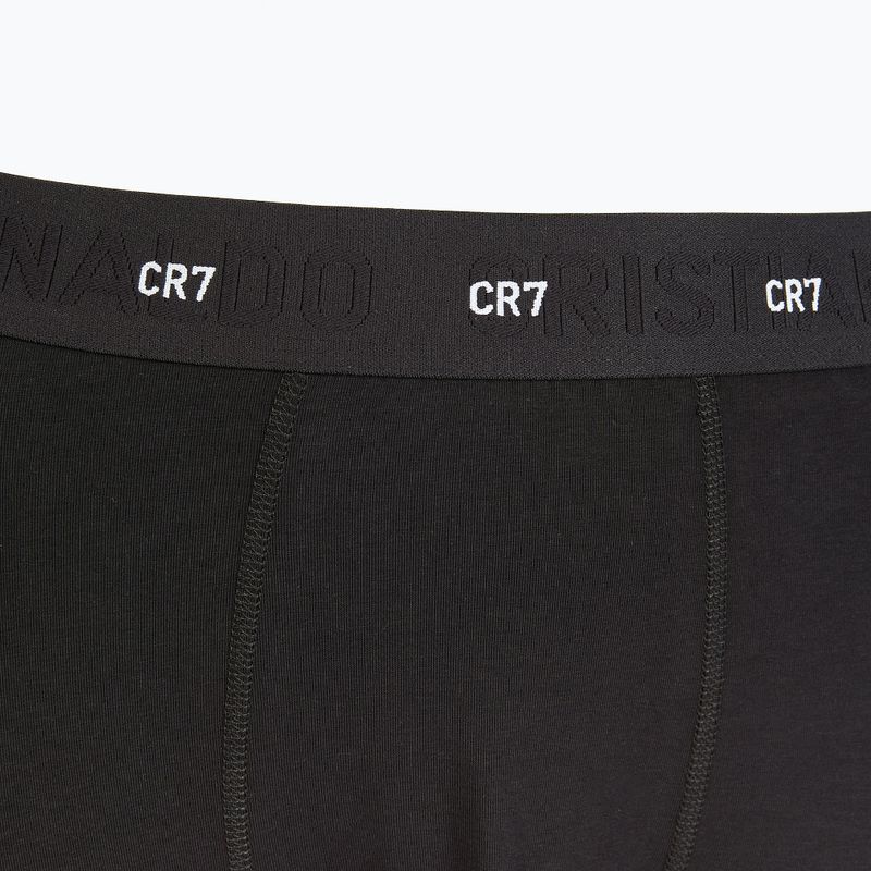 Men's CR7 Bamboo Trunk FSC boxer shorts 3 pairs black/dark grey/grey 10