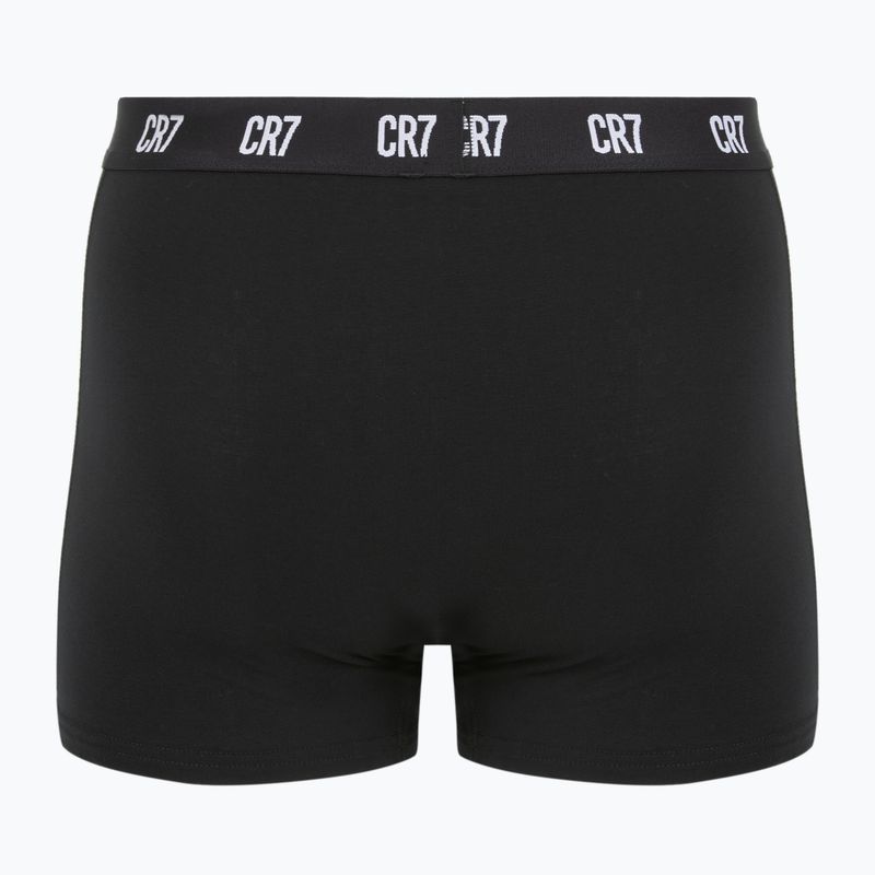 Men's boxers CR7 Basic Trunk 5 pairs black/white 2