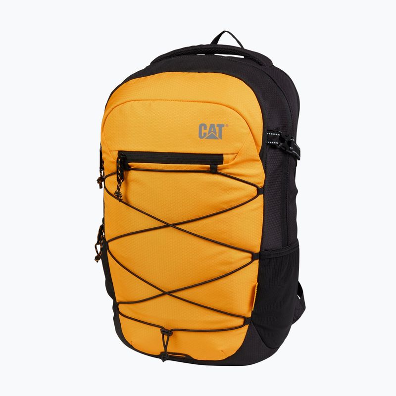 Urban backpack Caterpillar Logan Backpack 25 l black/yellow 2