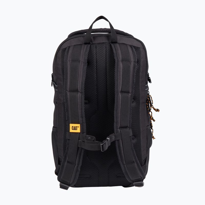 Urban backpack Caterpillar Logan Backpack 25 l black/yellow 3