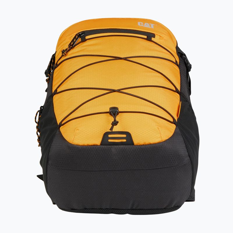 Urban backpack Caterpillar Logan Backpack 25 l black/yellow 4