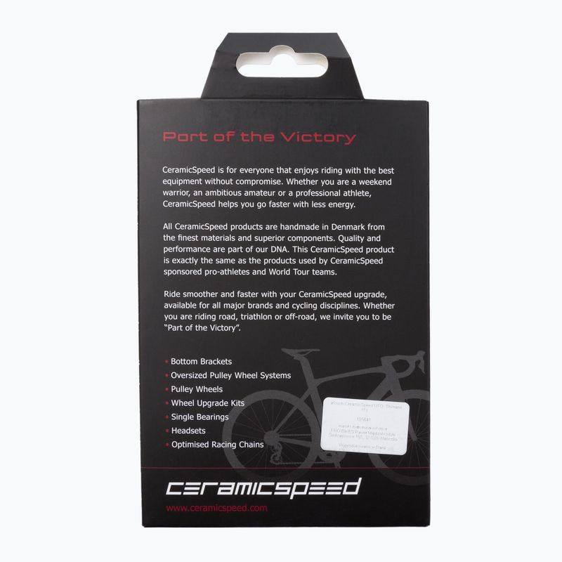 Shimano 11s silver CeramicSpeed UFO bicycle chain 105641 2