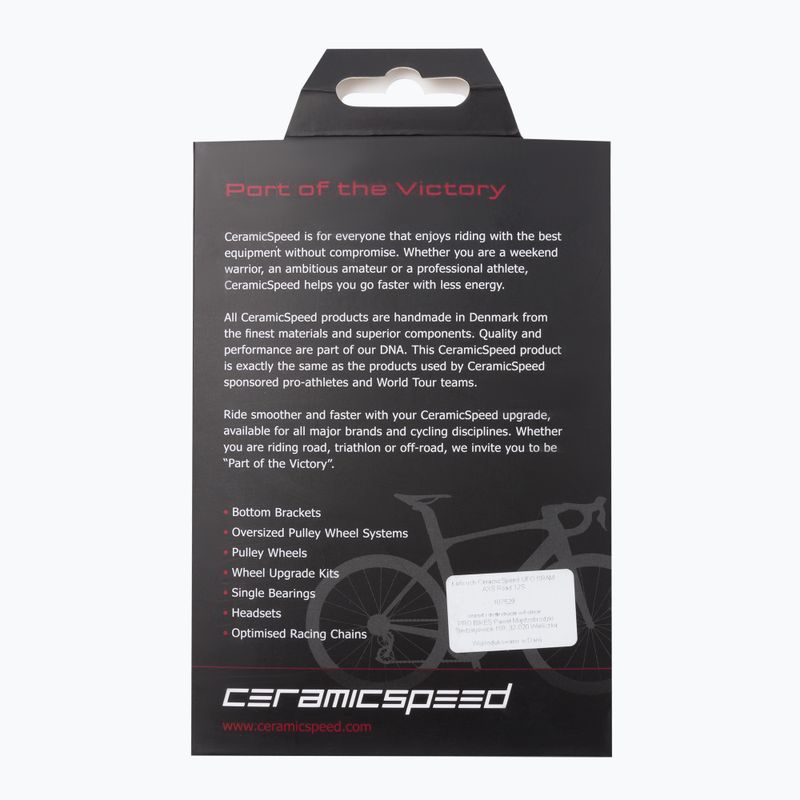 CeramicSpeed UFO bike chain SRAM AXS Road 12S silver 107529 2