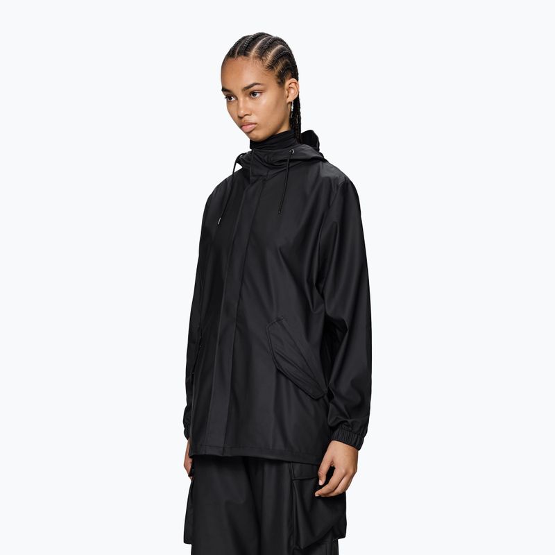 Rain jacket Rains Fishtail black 2
