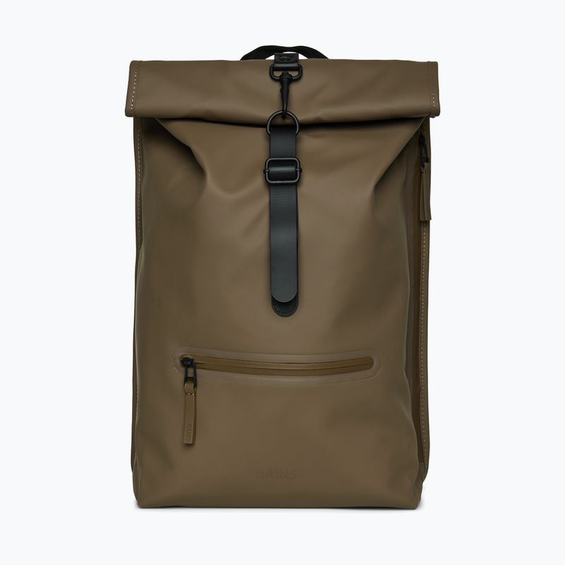 Rains Rolltop Rucksack wood