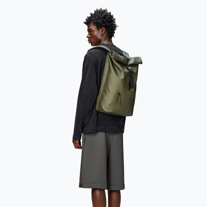 Rains Rucksack Rolltop 17 l revel urban backpack 3