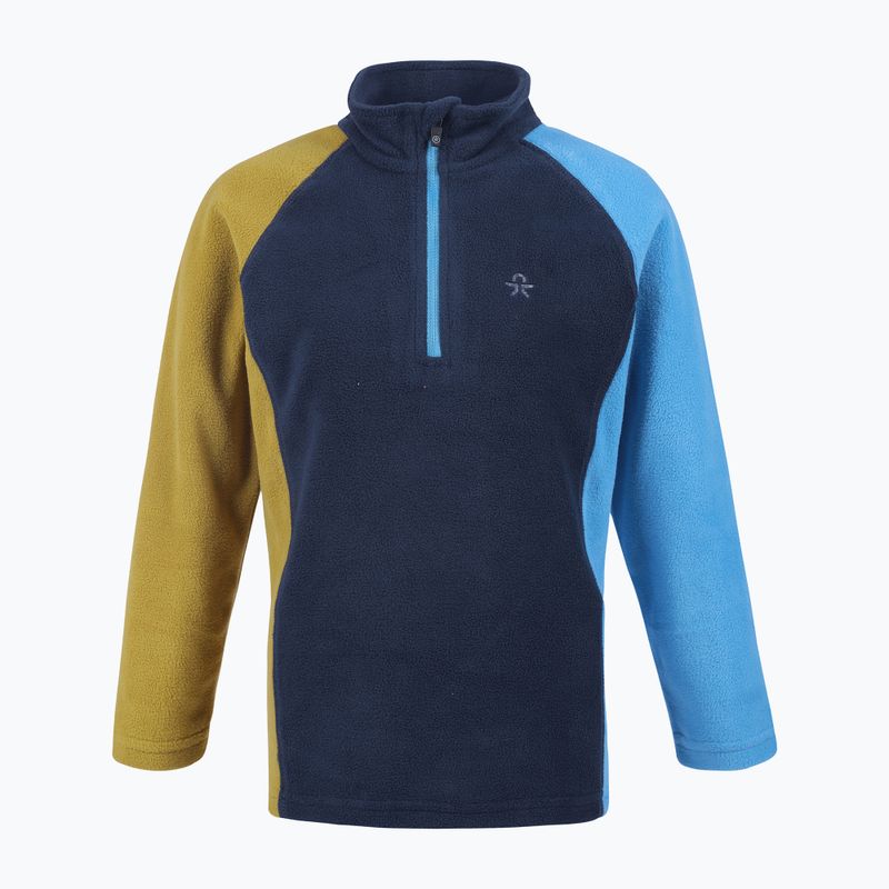 Color Kids Fleece Pulli Colorblock fleece sweatshirt blue 740773.7280