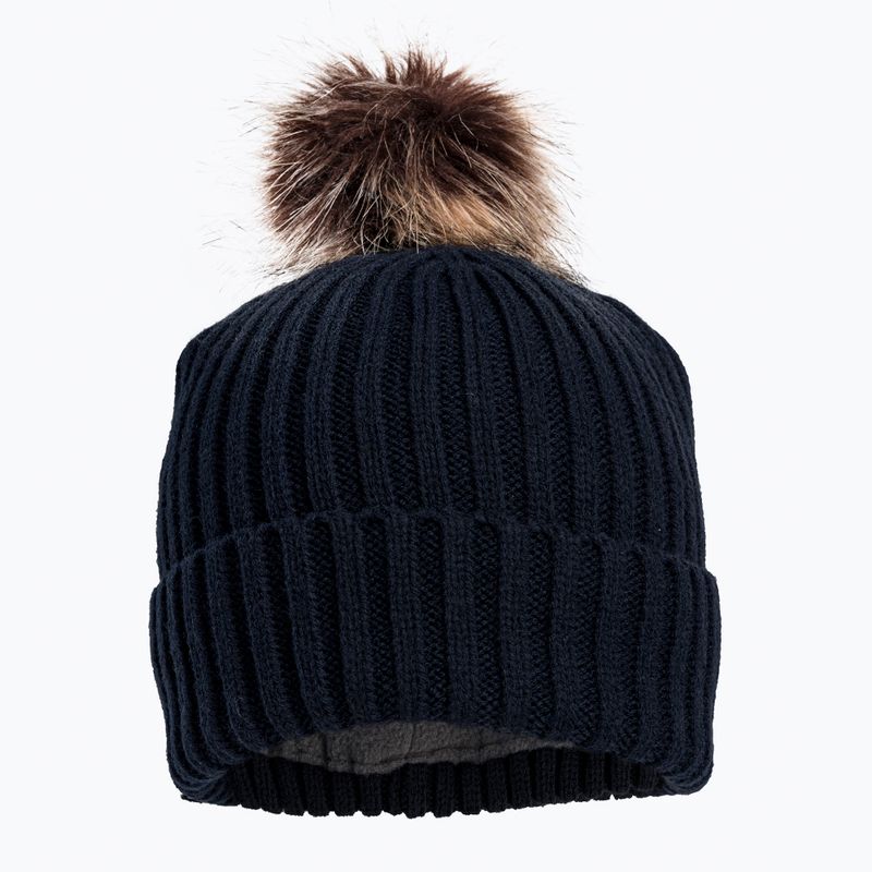 Color Kids Hat w. Detachable Fake Fur black 740799 2