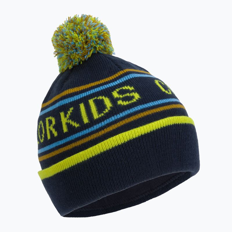 Color Kids Hat Logo CK winter cap black 740804