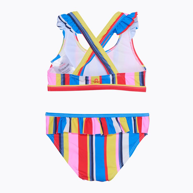 Children's Two-Piece Swimsuit Color Short Skirt Bikini Color CO7201115380 2