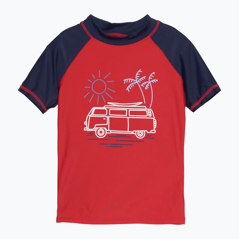Color Kids Print Swim Shirt Red CO7201304552