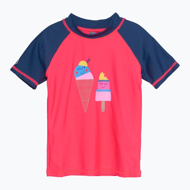 Color Kids Print Pink Swim Shirt CO7201305380