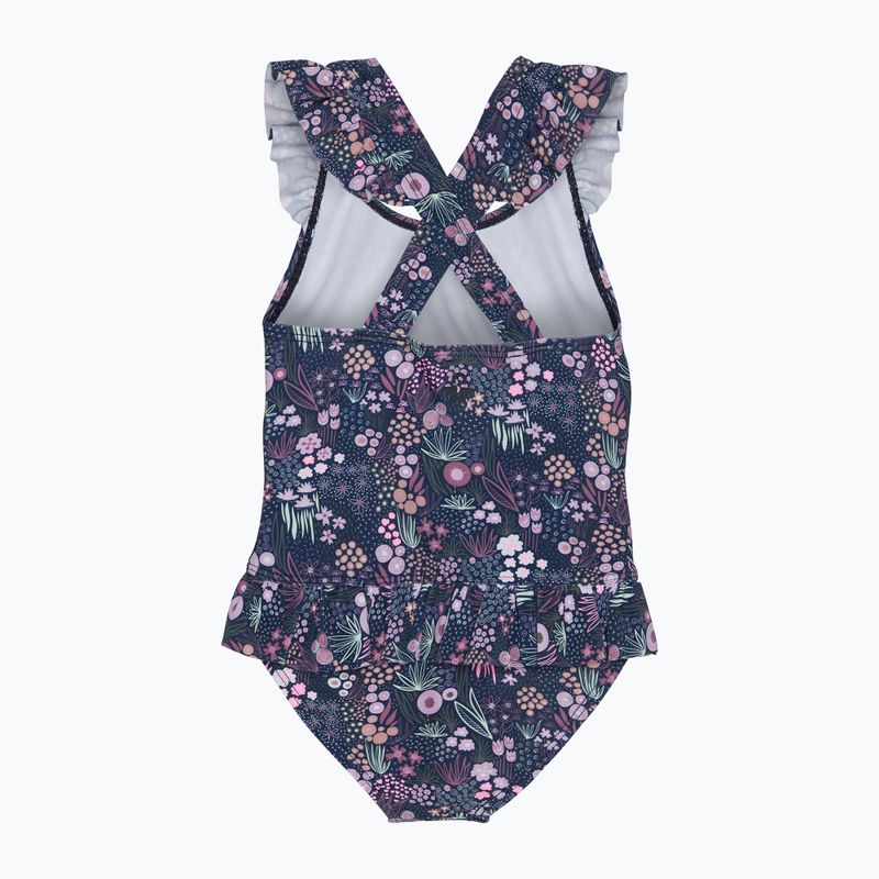 Color Kids Frills AOP one-piece swimsuit navy blue CO7200977198 2