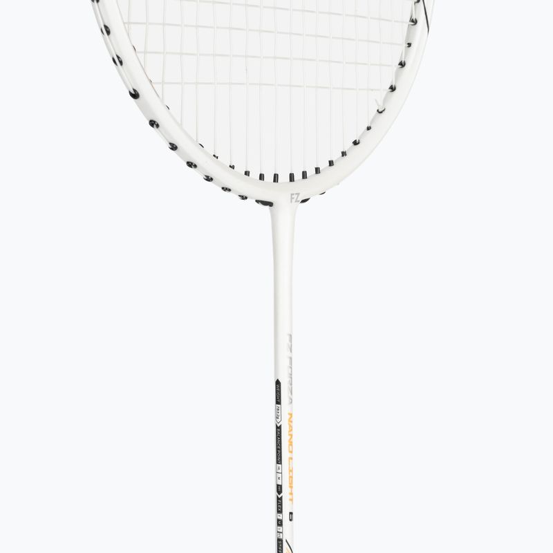 FZ Forza Nano Light 6 white badminton racket 4