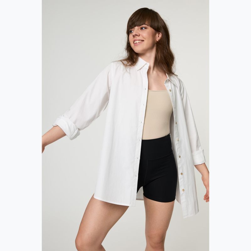Girlfriend Collective Penny Square Neck cream women's training body 6