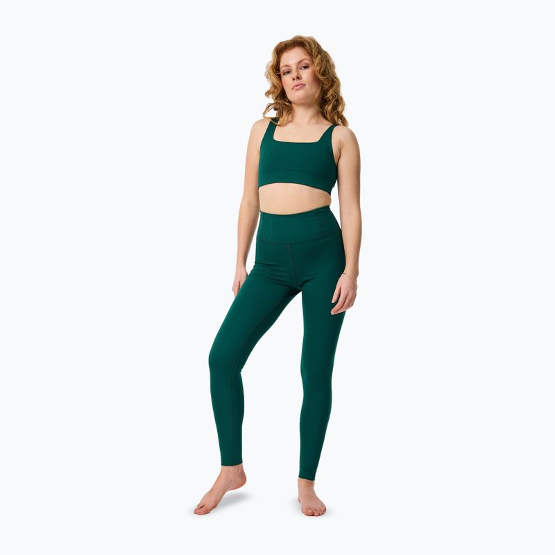 Training bra Girlfriend Collective Rib Tommy rain forest 2