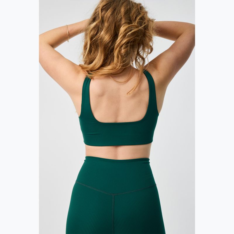 Training bra Girlfriend Collective Rib Tommy rain forest 3