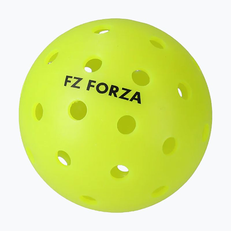 Pickleball balls FZ Forza 40H 3 pack yellow 4