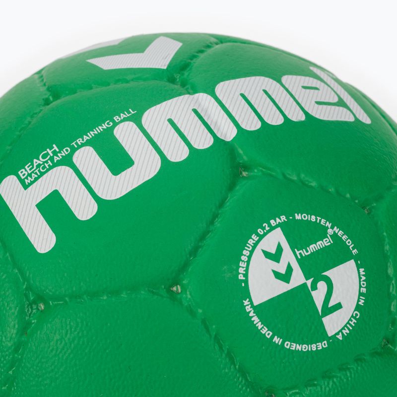 Hummel HML Beach green/white handball size 2 3