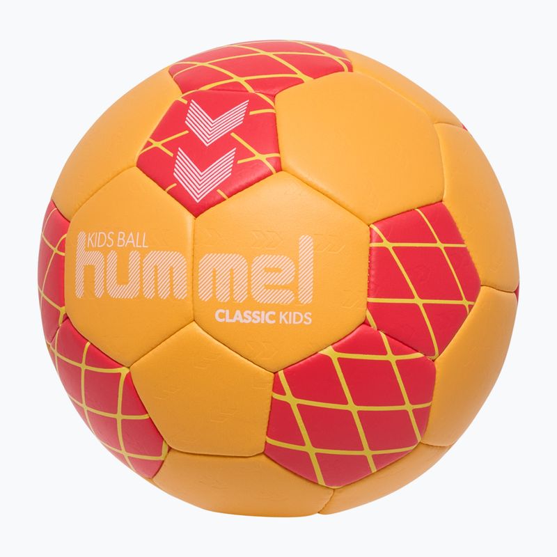 Children's handball Hummel Classic HB Jr orange/red/yellow size 0 2