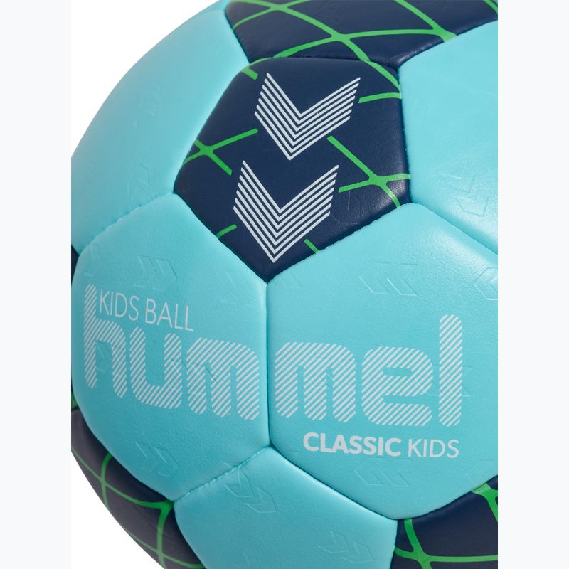 Children's handball Hummel Classic HB Jr light blue/marine/green size 0.0 4