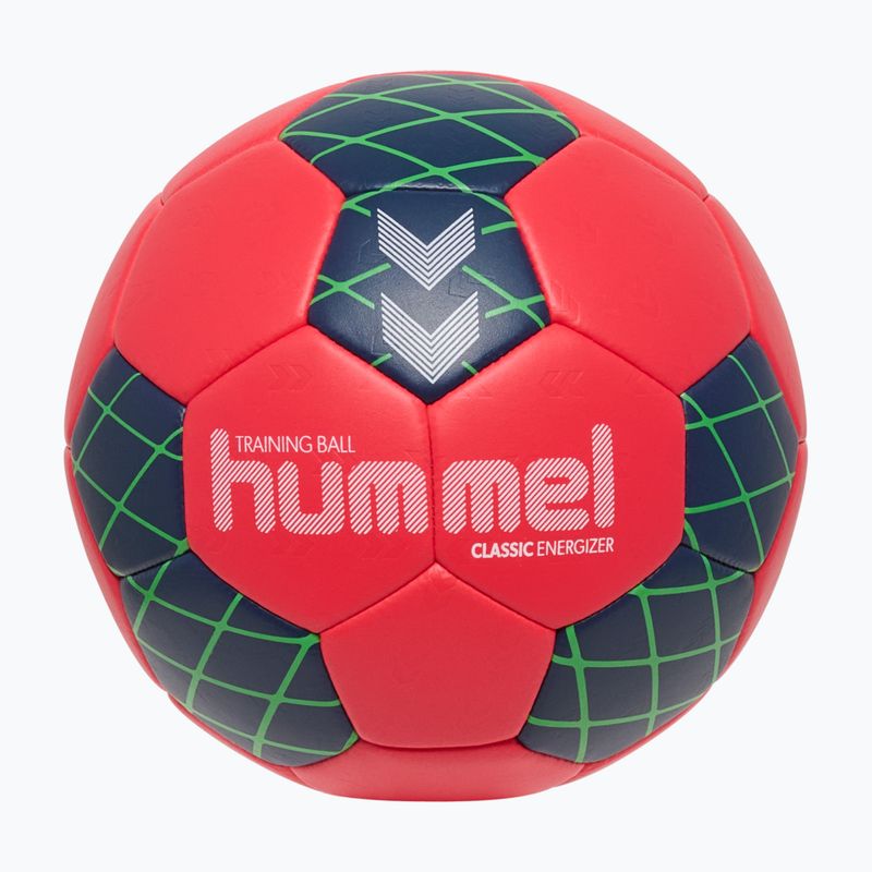 Handball Hummel Classic Energizer red/marine/green size 0