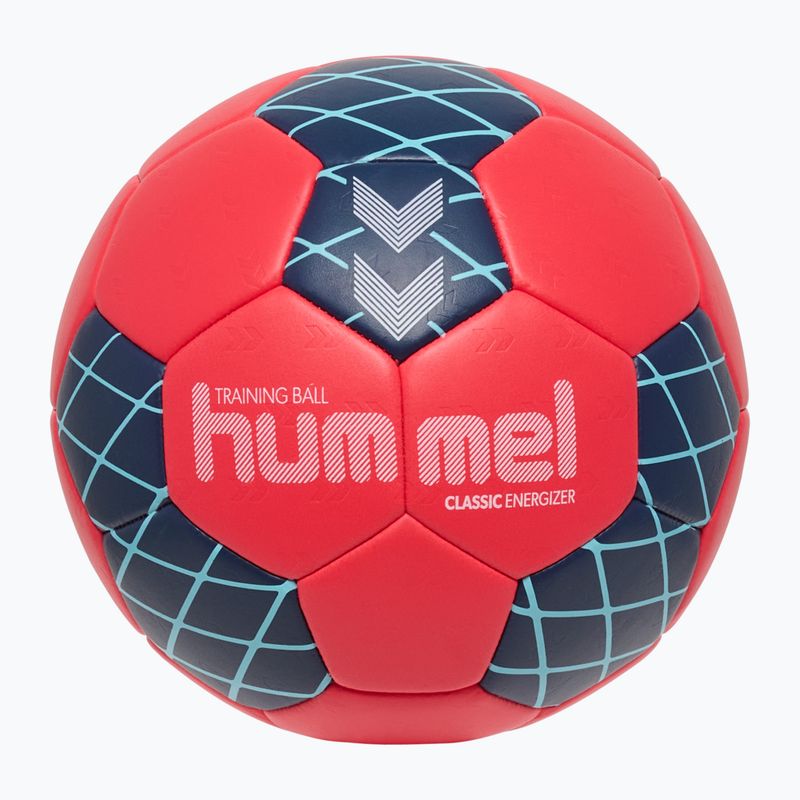 Handball Hummel Classic Energizer red/marine/light blue size 1