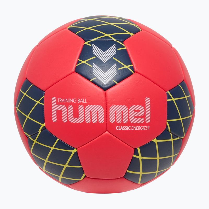 Handball Hummel Classic Energizer off white/light blue/marine size 2