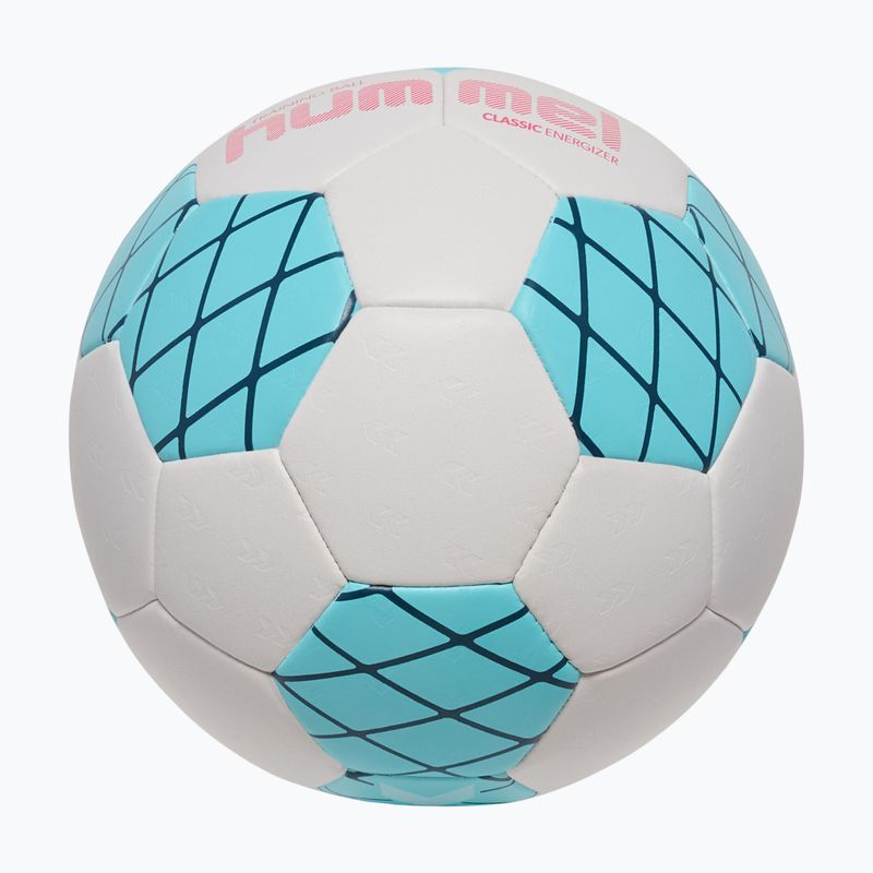 Handball Hummel Classic Energizer off white/light blue/marine size 2 3