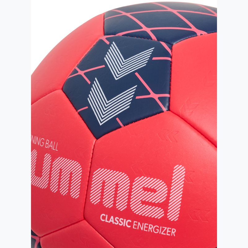 Handball Hummel Classic Energizer red/marine size 3 4