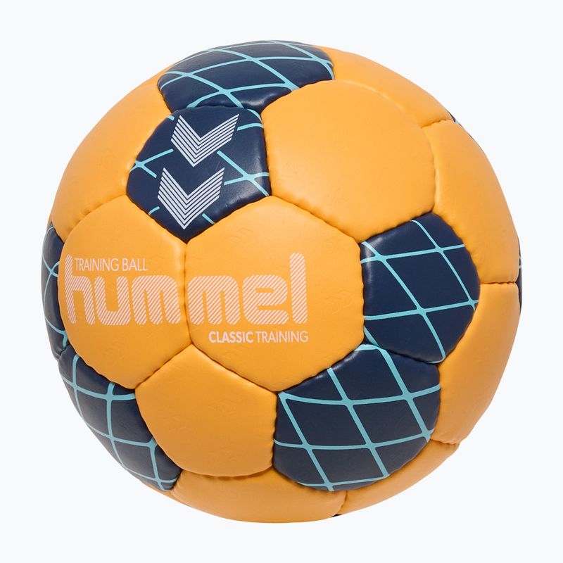 Handball Hummel Classic Training HB orange/marine/light nlue size 1 2
