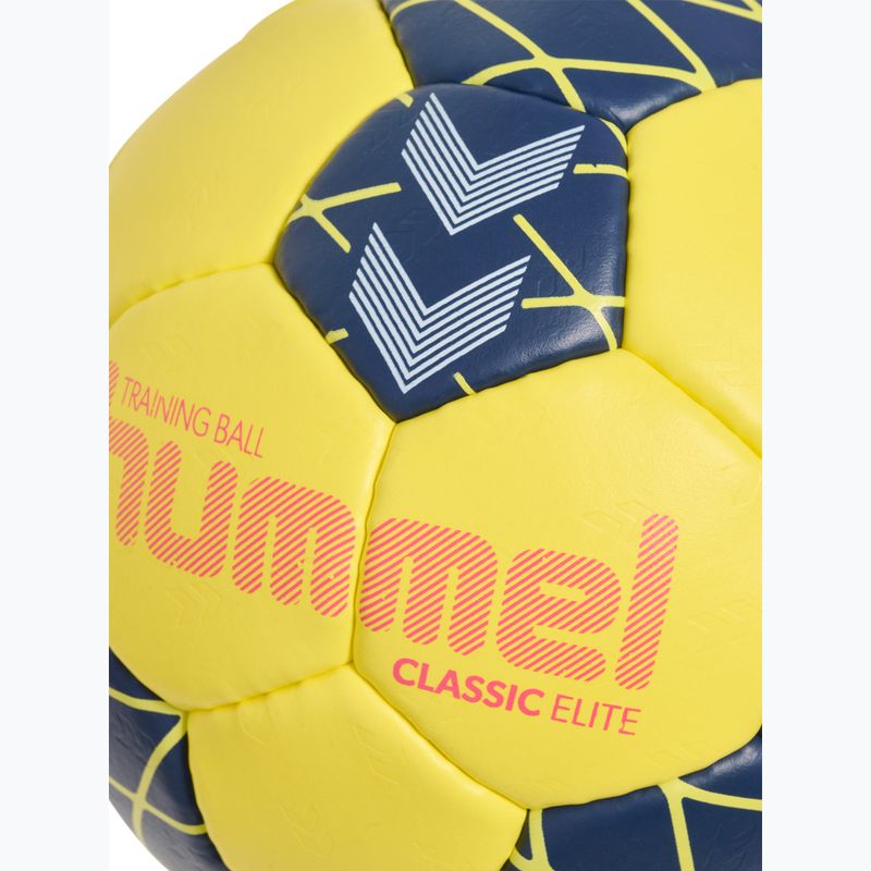 Handball Hummel Classic Elite HB yellow/marine size 1 4