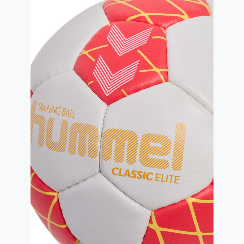 Handball Hummel Classic Elite HB off white/red/yellow size 1 4