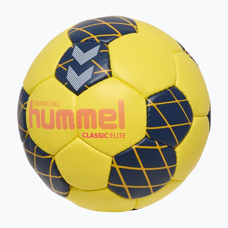 Handball Hummel Classic Elite HB yellow/marine/orange size 2 2