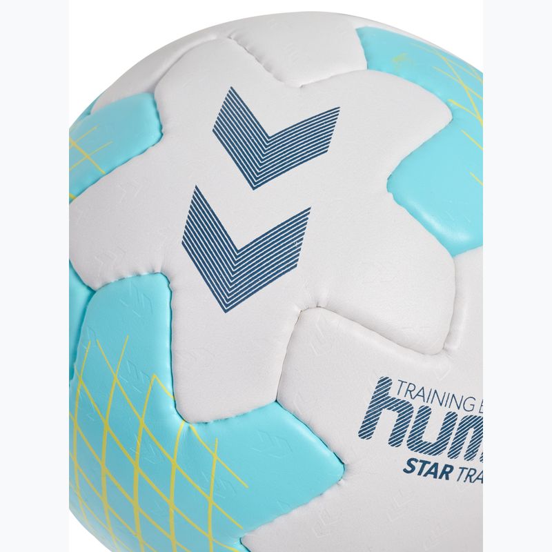 Handball Hummel Startraining HB white/light blue/navy size 1 4