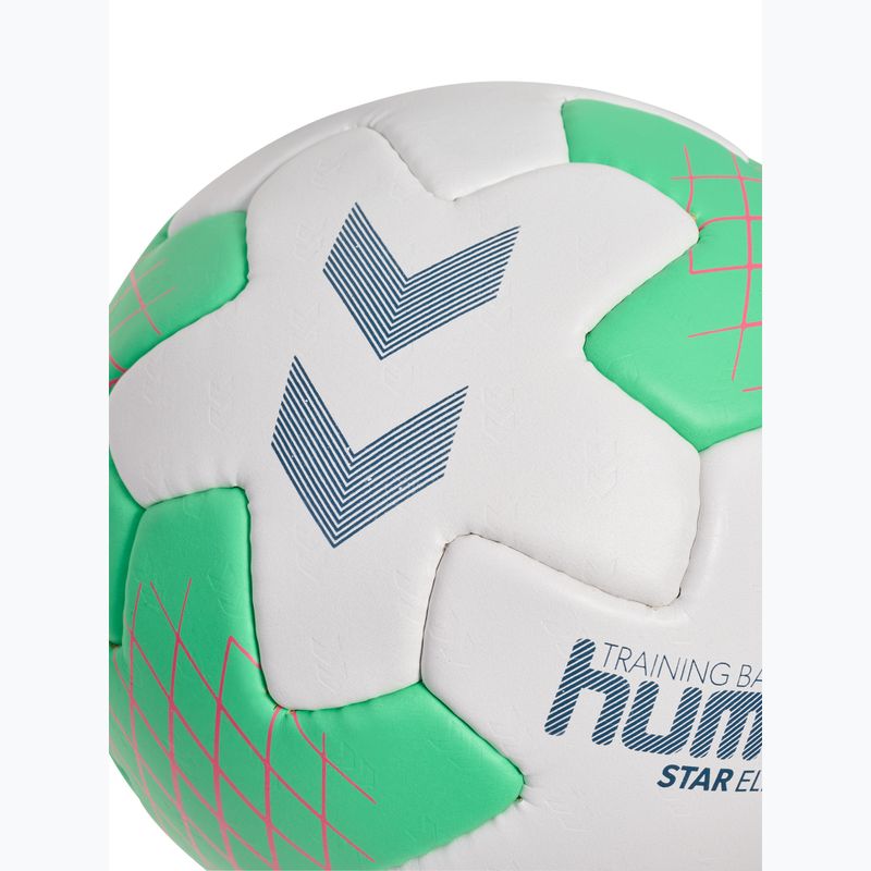 Handball Hummel Star Elite HB off white/green/red size 2 4