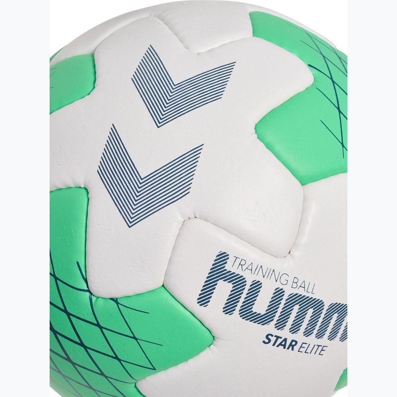 Handball Hummel Star Elite HB white/green/marine size 3 4
