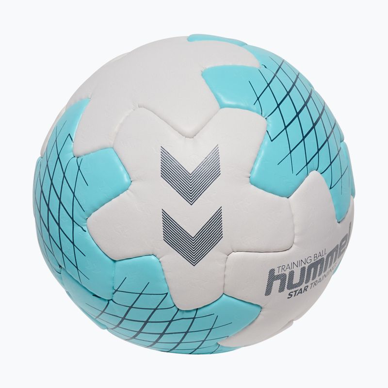 Handball Hummel Startraining HB white/light blue/navy size 2 2
