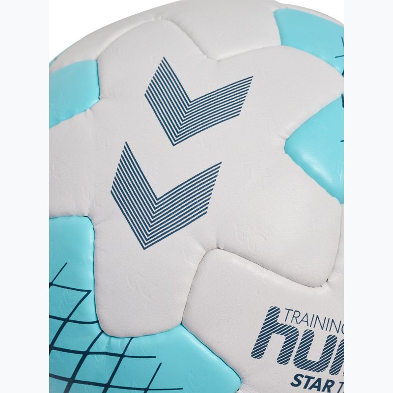 Handball Hummel Startraining HB white/light blue/navy size 2 4