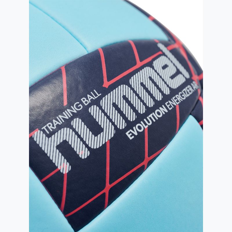 Handball Hummel Evolution Energizer AR HB light blue/marine/red size 2 3