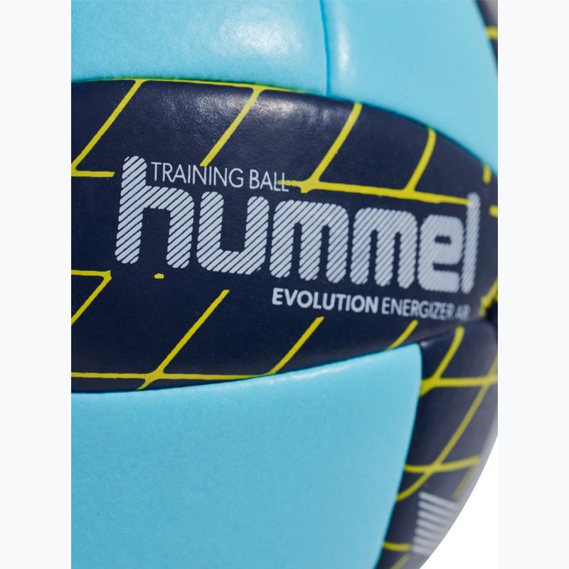 Handball Hummel Evolution Energizer AR HB light blue/marine/yellow size 3 2