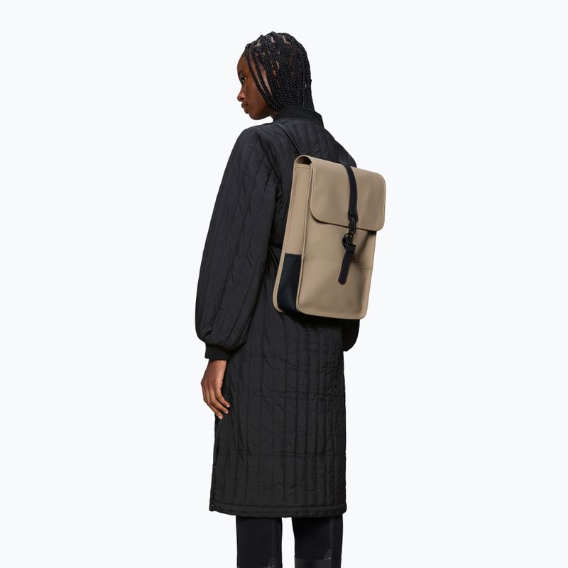 Backpack Rains Mini 12,5 l beige 4