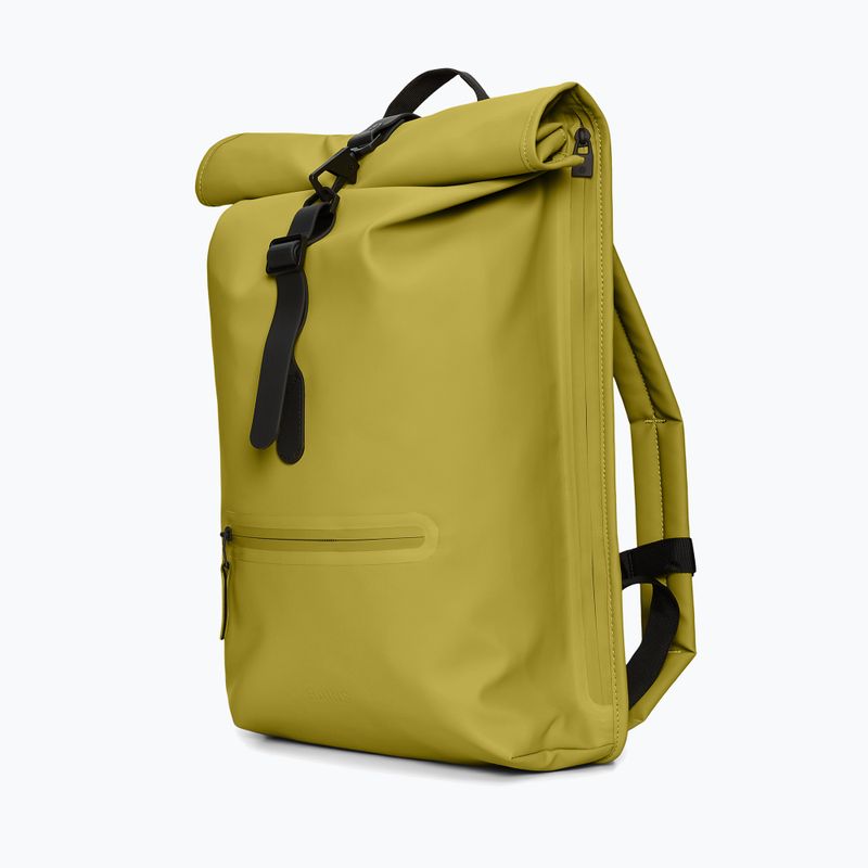 Urban backpack Rains Rucksack Rolltop glow 2