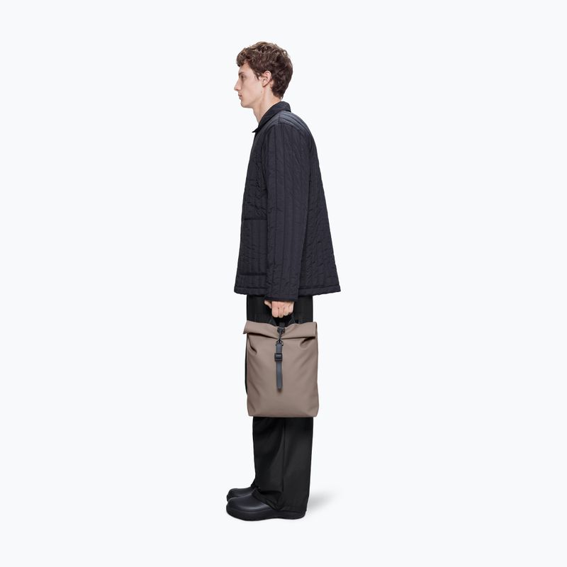 Urban backpack Rains Rolltop Rucksack Mini Cinder 4