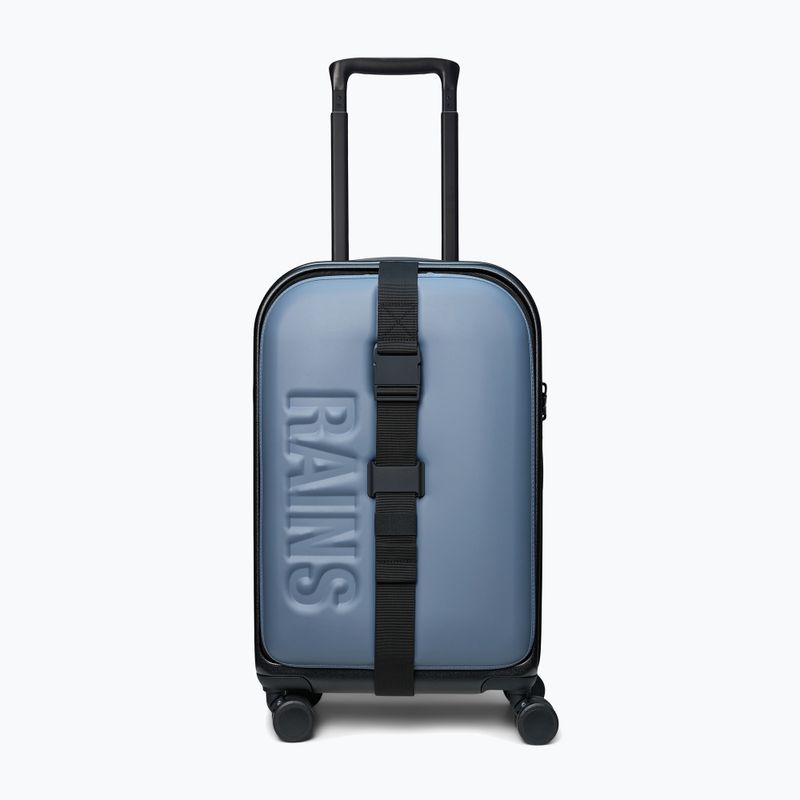 Cabin suitcase Rains Texel Cabin Trolley blue dusk 2
