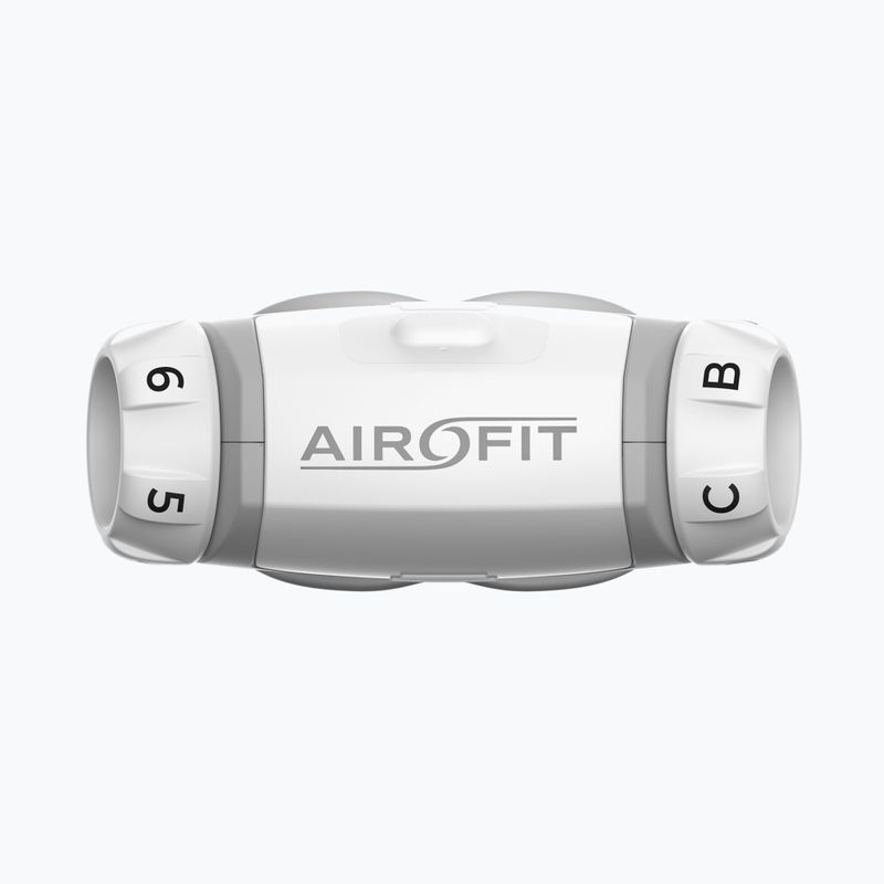 Respiratory trainer Airofit Essential white/light grey 2