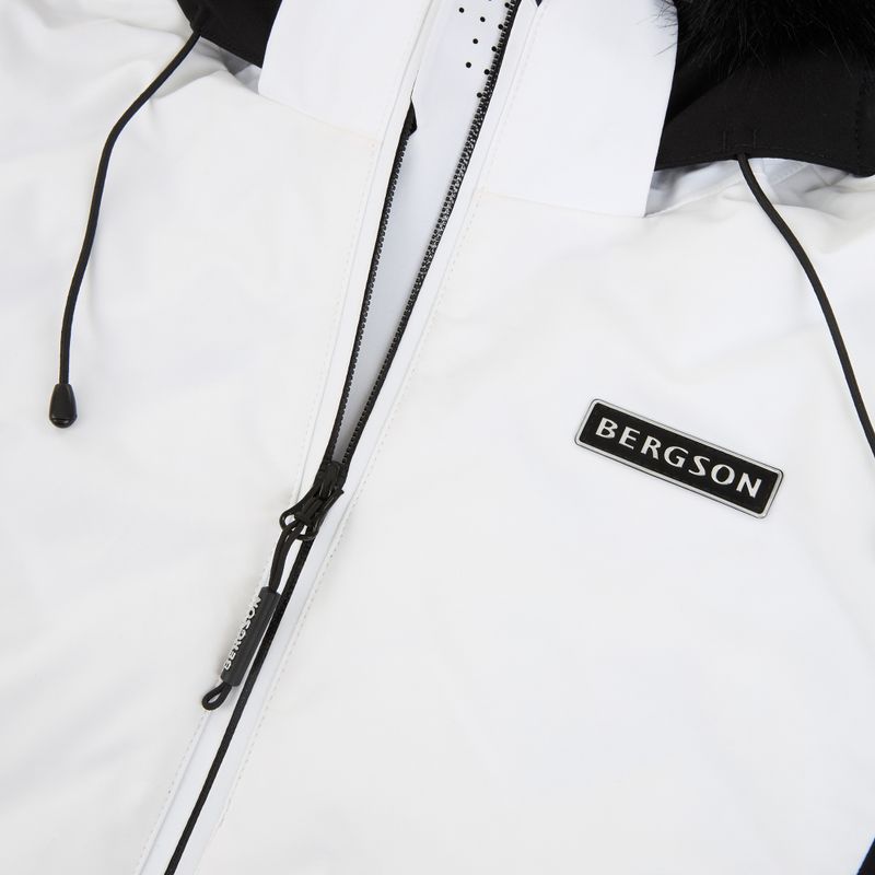 Women's ski jacket BERGSON Zephyric Stx white 4