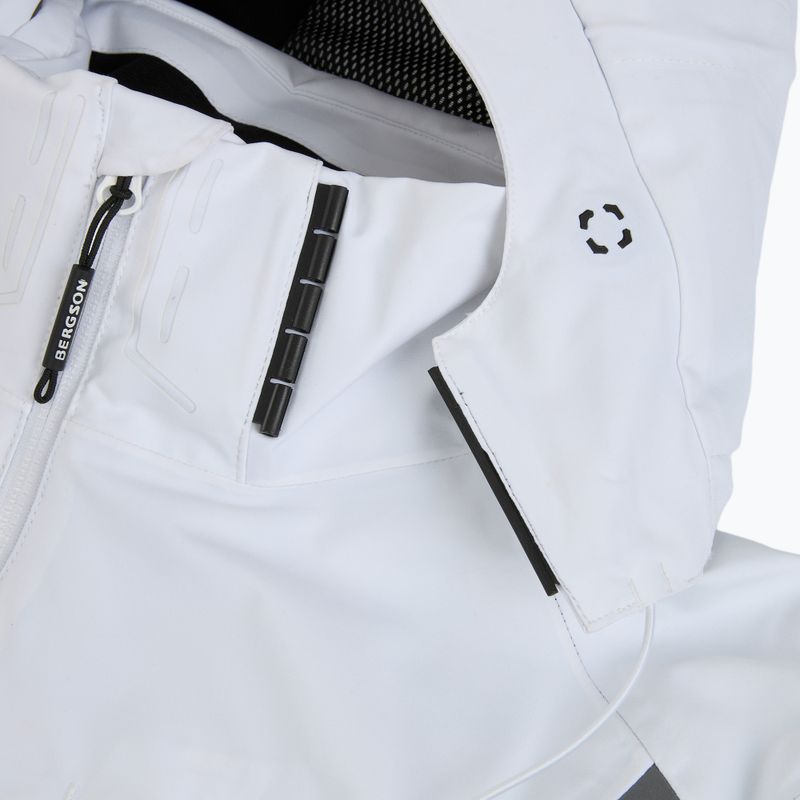 Men's ski jacket BERGSON Velox Stx white/grey 6