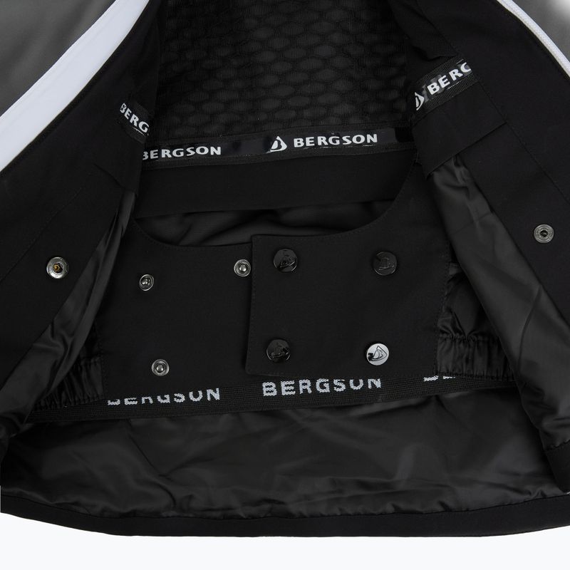 Men's ski jacket BERGSON Velox Stx white/grey 9